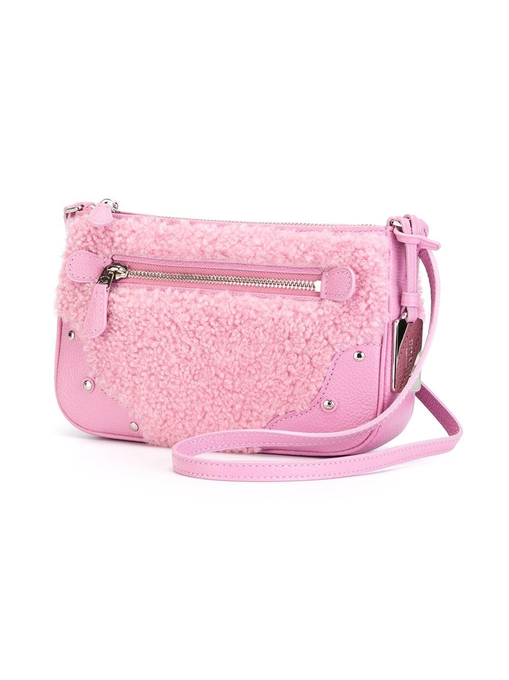 coach rori shoulder bag pink